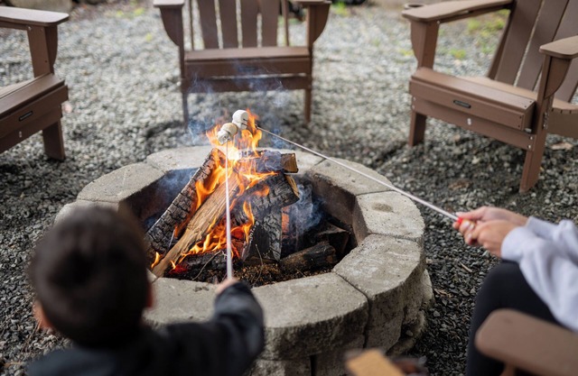 Relax by Rainier: Luxe King, Hot Tub, Wi-Fi, Covered Fire Pit, AC, 5 mi to Park