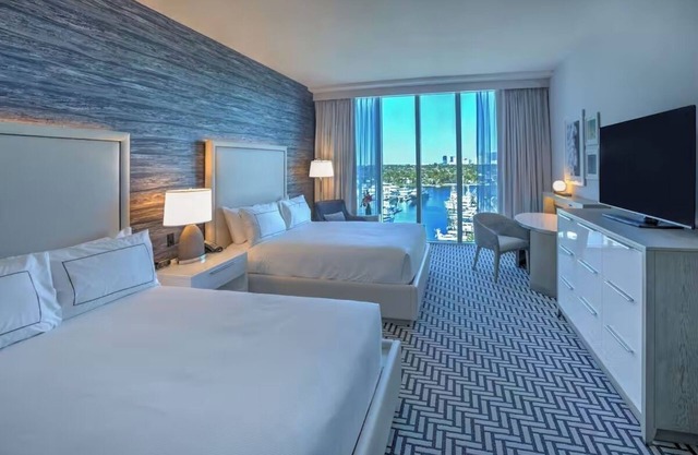 Relax by the Pool, Enjoy Marina View, Riviera Restaurant & Acqua Pool Bar
