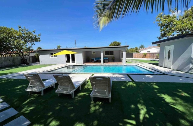 Relax in Miami's Top Rated Resort Pool Ambiance