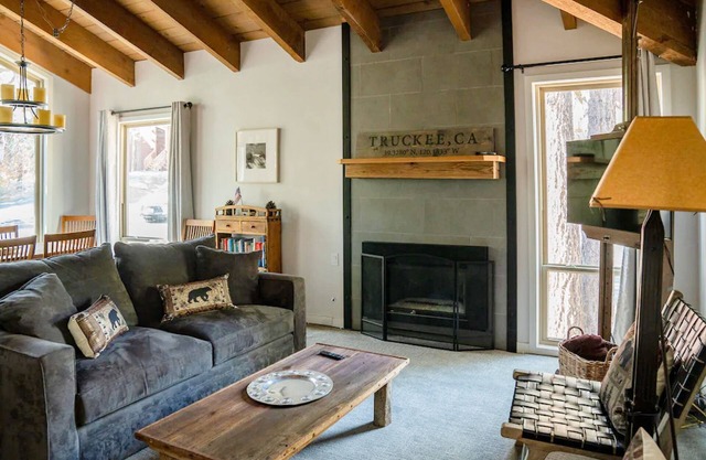 Remodeled all-season condo with fireplace
