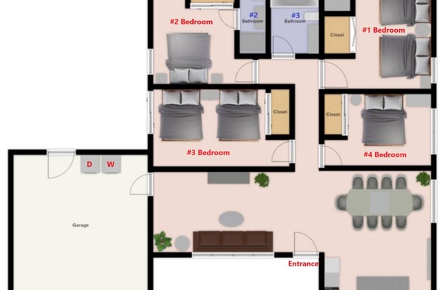 Renovated 4Bd/3Ba SFH AC/Shopping/Apple/SJ Airpot