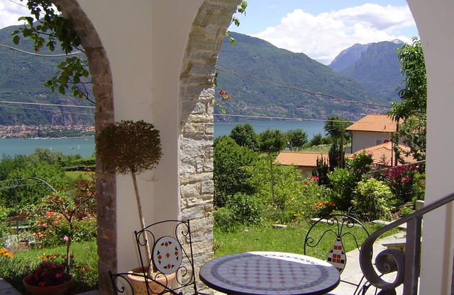 Renovated flat in 2025 with lake view garden