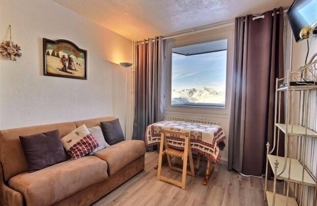 Renovated Studio at the Foot of the Slopes in Plagne Centre