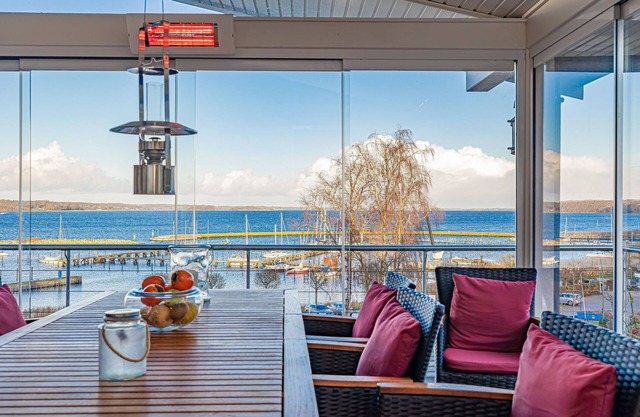 Residence at the marina - garage, fireplace, view of the marina, terraces