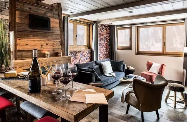Residence Chalet Skadi * - Apartment 6 people fireplace