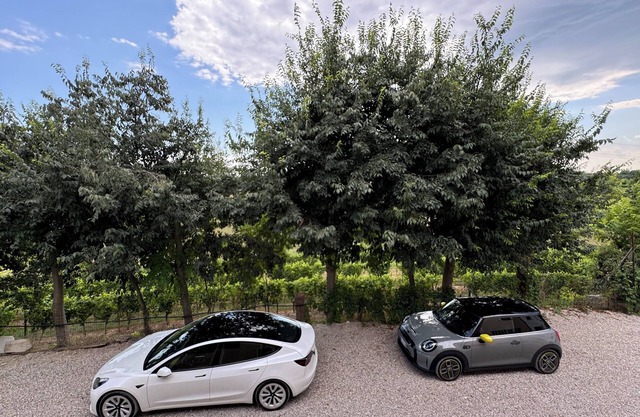 Residence Le Vigne just minutes from Peschiera del Garda, surrounded by vineyards.