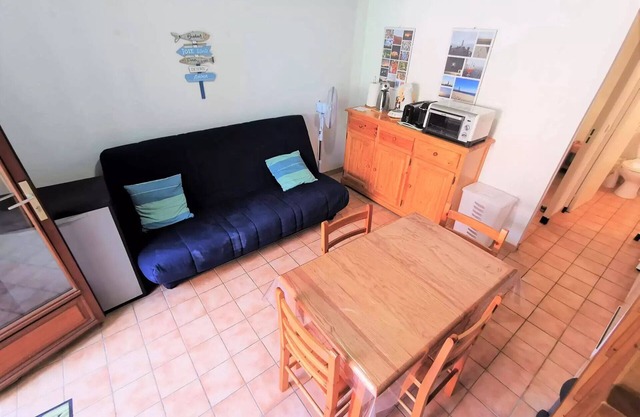 Residence Maisons De La Plage - Comfortable two-room mezzanine villa for 5 people in Port Leucate. Ref: 1MPL 188