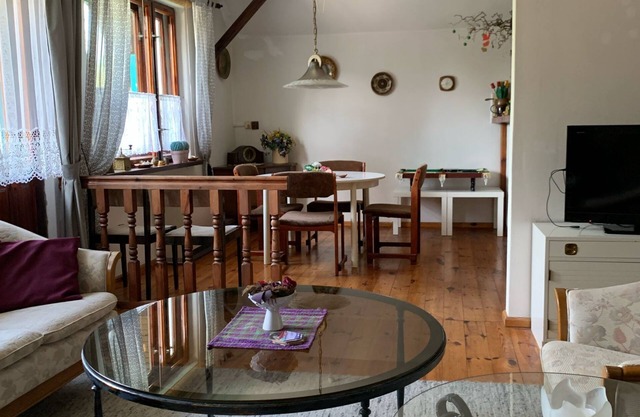 Residence with the charm of picturesque home and sophisticated painting gallery