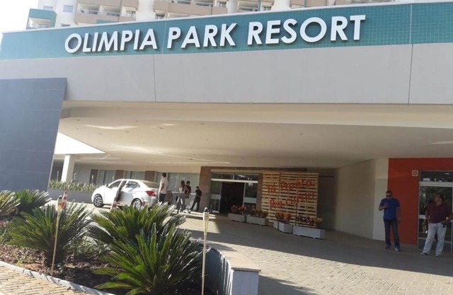 Resort em Olimpia em frente ao termas dos laranjais