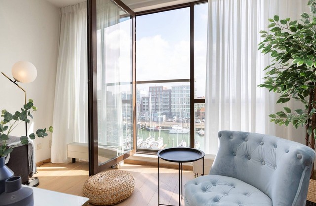 Restyled apartment with great view