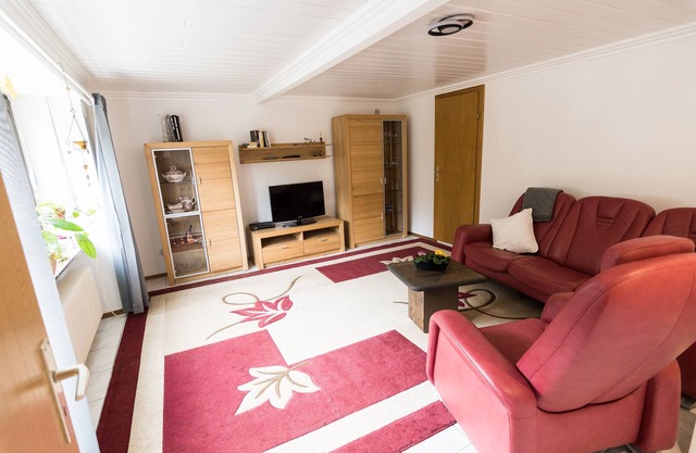 Richards im Haus Kallin ground floor apartment with terrace near the forest, hiking trails