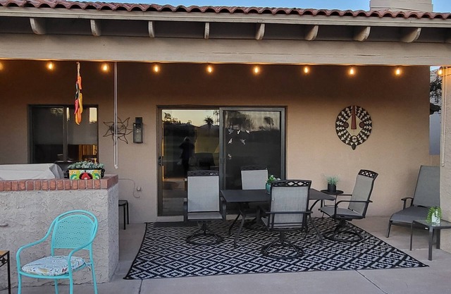 Rio Verde Townhouse overlooking the golf course.