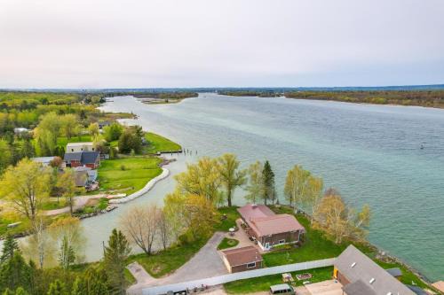 Riverfront Sault Ste Marie Home with Dock!