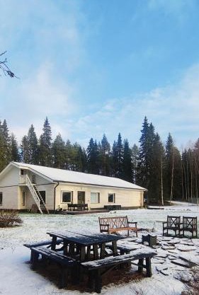 Riverside country house
