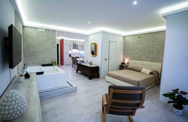 Rocca di Cerere - Venere house, suite with jacuzzi in the room.