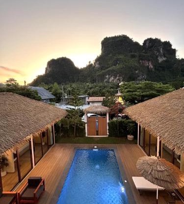 Rock reef aonang villa 2unit mountainview