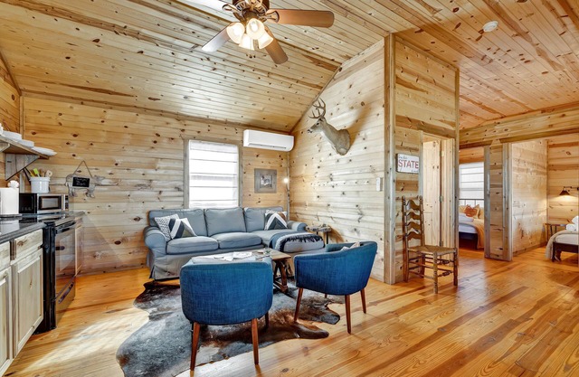 Rockyridge Cabin-hill Country Views-20 min to Fred
