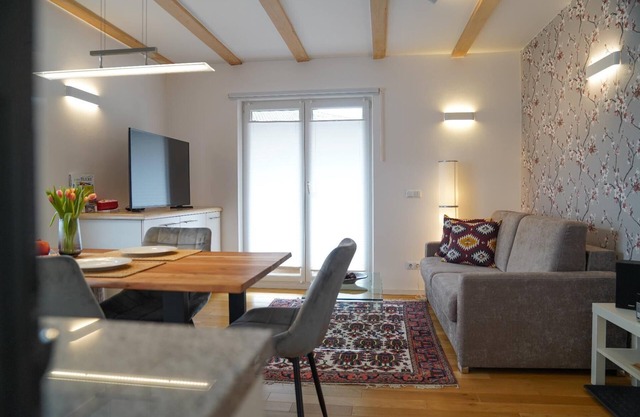 Romantic apartment with balcony