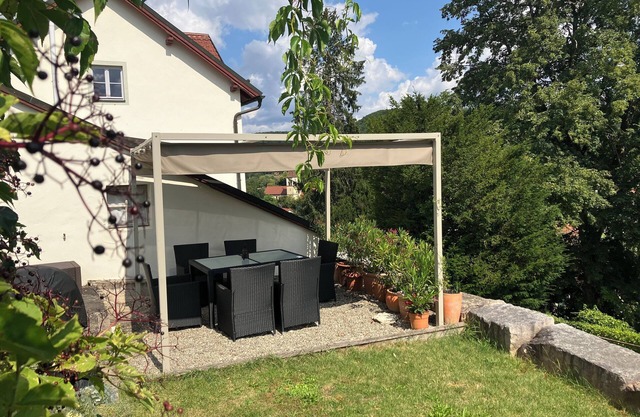 Romantic country house directly below the castle in Pappenheim