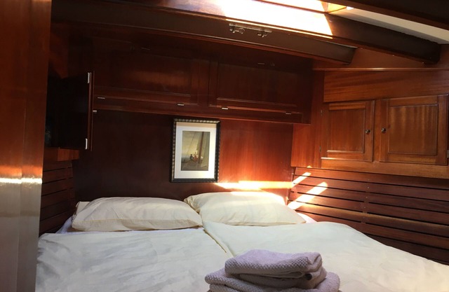 Romantic overnight stay on a historic ship