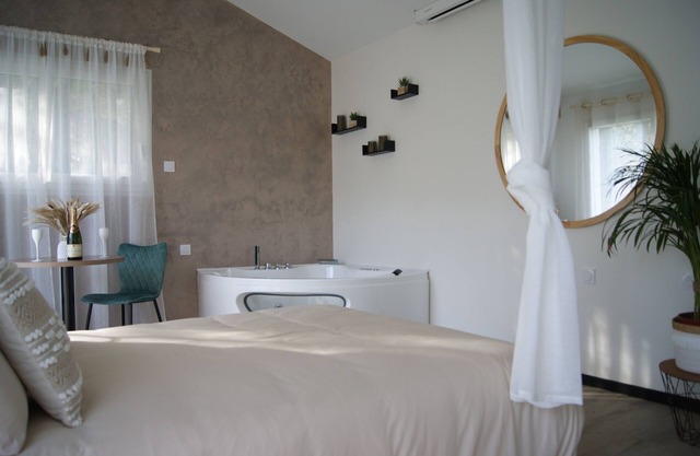 Romantic room in nature