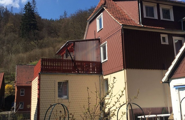 Romantic vacation home with beautiful roof terrace with river view, garden, barbecue