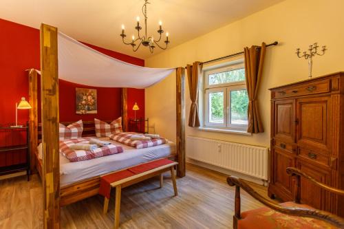 Romantische Ferienwohnung Lauschevogel in Waltersdorf