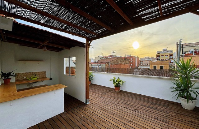 Rooftop terrace Premier Balcony Double room -Shared Bathroom and Washroom