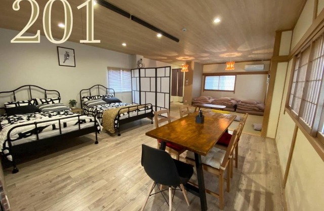 Room 201 with balcony 1 floor bath toilet 2 w - 201/Osaka Ōsaka