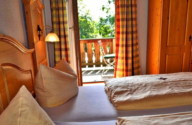 Room 7 balcony - Gasthof am Gasteig