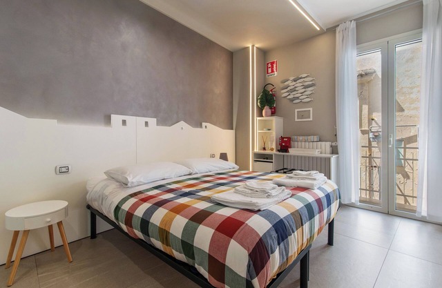 Room 'Vista Mare - Cavalluccio Marino' with Shared Terrace, Wi-Fi and Air Conditioning