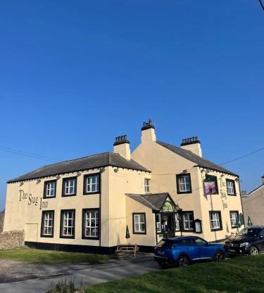 Room with Newly Renovated Private Bathroom above Village Pub Stag Inn Crosby Maryport