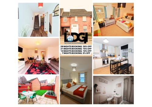 Roomy Spark Home with Parking, Garden, Wi-Fi