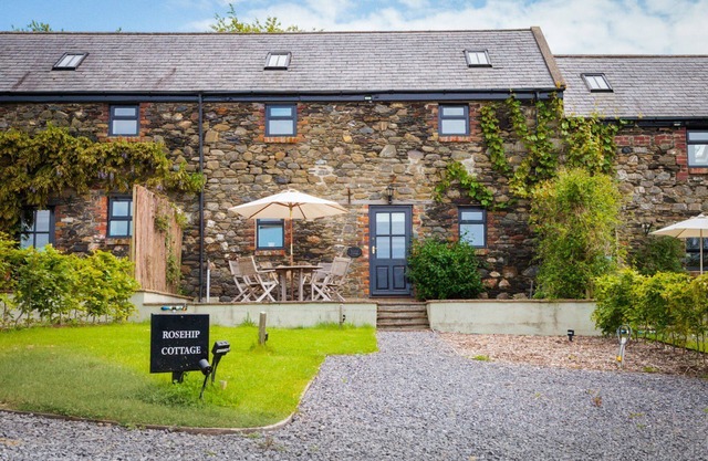 Rosehip Cottage, a charming 2 bedroom cottage located just outside Kirk Michael