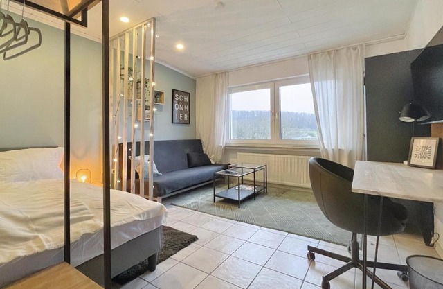 Ruhiges Naturparadies für 4 mit Küche Schreibtisch und Boxbett