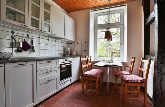 Rural charm, modern living under thatch in the old farmhouse
