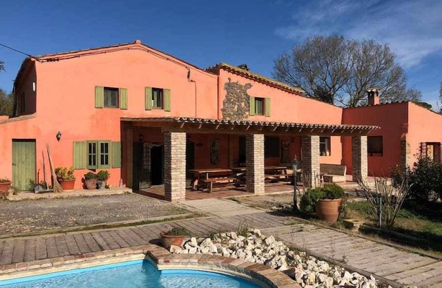 Rural house with swimming pool in Maçanet de la Selva