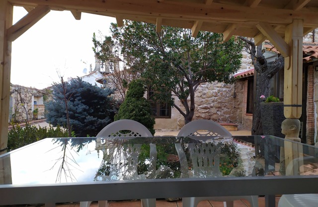 Rural house with private garden