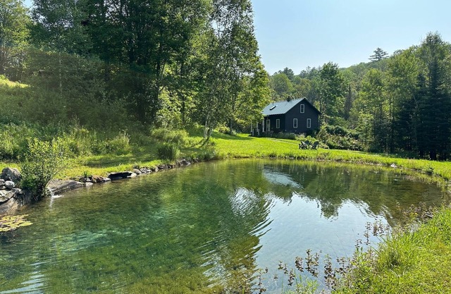 Rural Vermont with internet and Smart TV, cell phone works, Dogs welcome.