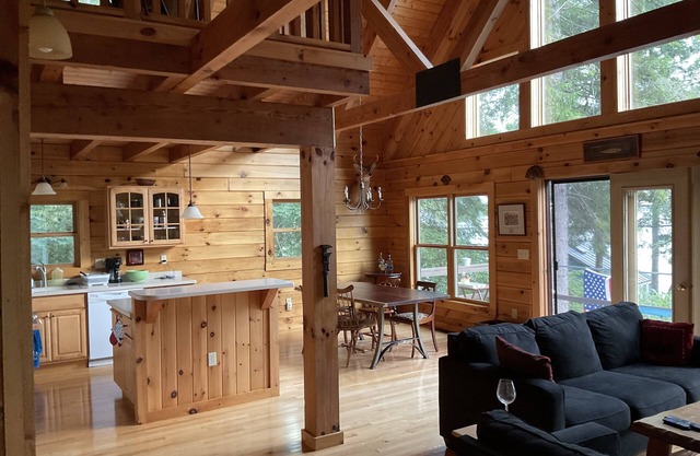 Rustic Log Home at the LAKE