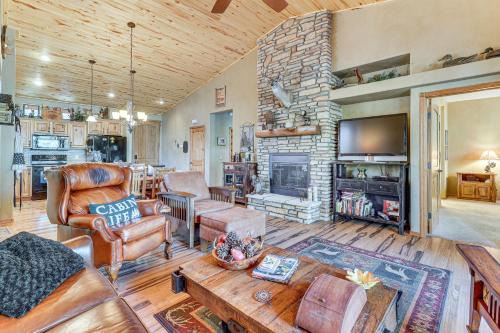 Rustic Retreat with Spacious Deck in Show Low!