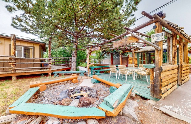 Rustic studio with marvelous mountain views