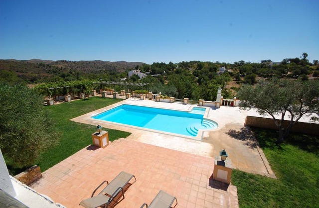 Rustic Villa Tavira with Mountain Views and Pool
