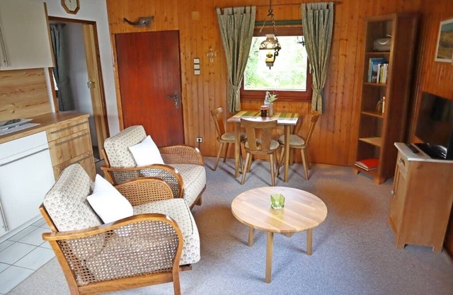 Rustikales Holzhaus (37 m2) im Bäderdreieck mit Sonnenterrasse