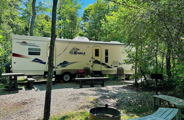 RV Site 2 at High Rock Hideaways: SITE RENTAL ONLY. We do not rent RV's/campers.