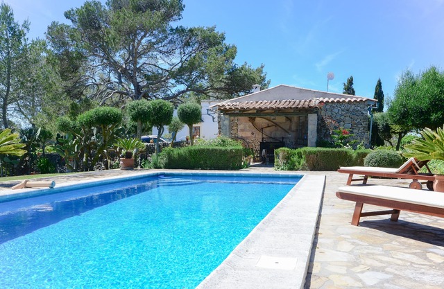 SA BASTIDA - Villa with private pool in Sant Joan. Free WiFi