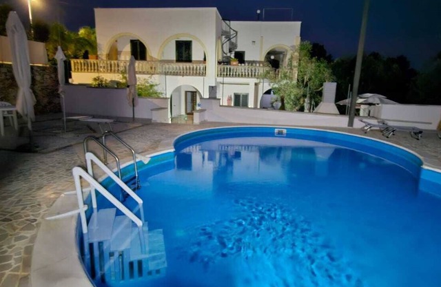 Salentiggiano Villa Ulivo With Swimming Pool: MONOAZZURRO 2/4 BEDS