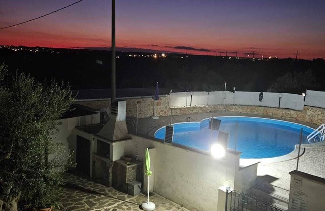 Salentiggiano Villa Ulivo With Swimming Pool: MONO BLUE 2/4 bedn