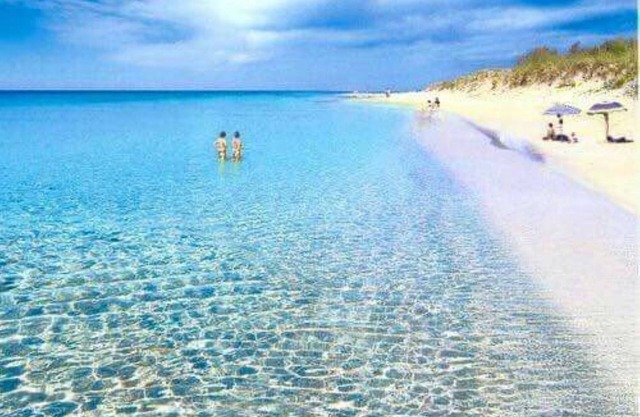 Salento seaside apartment with sea view and garden