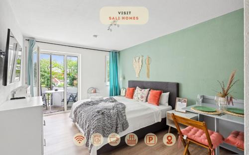 Salí Homes - LM1 cozy studio in Bayreuth with ideal access to A9